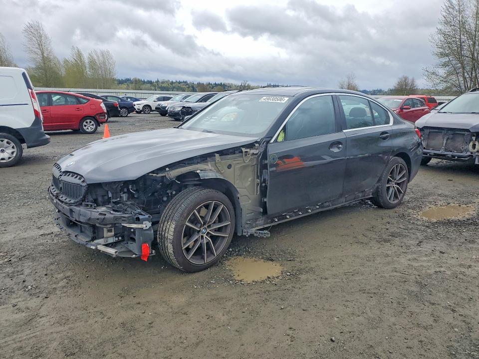 2019 BMW 3er VIN WBA5R7C5XKAJ81677 COPART salvage auction — FRONT END, Wa - Bill Of Sale, sold $11,500 on 2026-07-13 (photo 1)