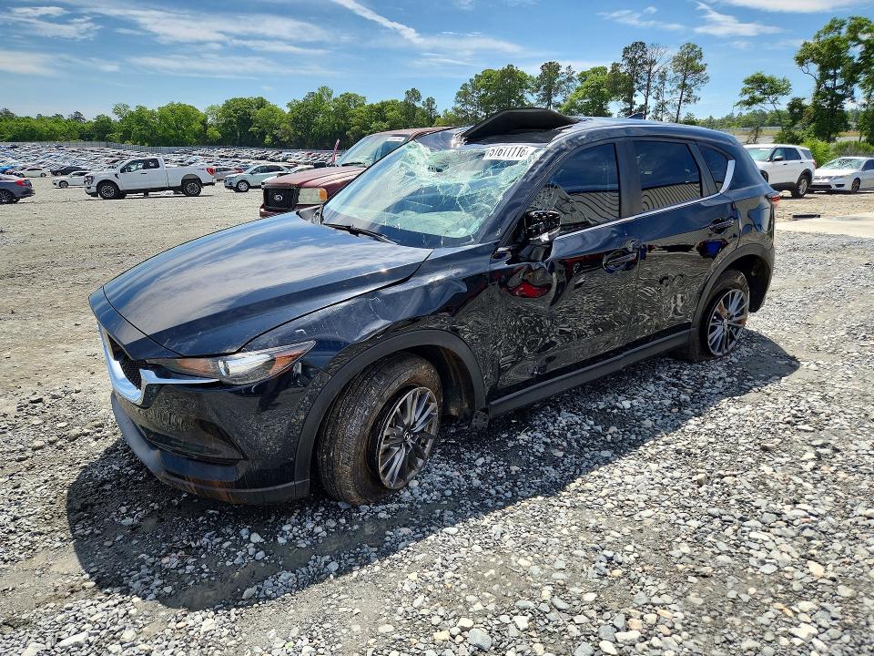 2021 Mazda Cx-5 VIN JM3KFBCM9M0453970 COPART salvage auction — ROLLOVER, GA - CERT OF TITLE-SALVAGE, sold $2,600 on 2026-07-30 (photo 1)