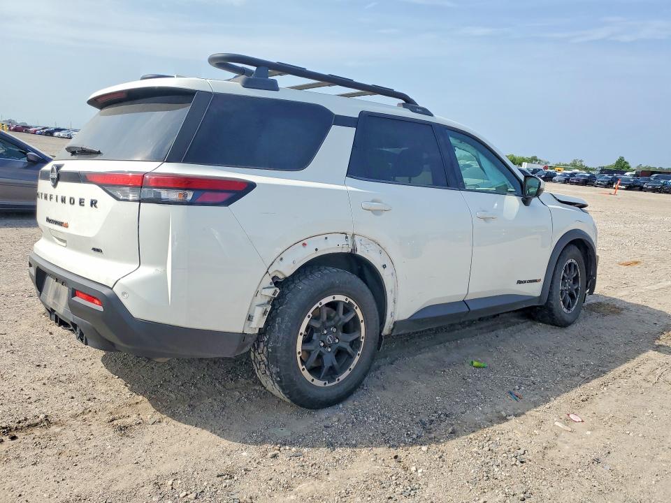 2023 Nissan Pathfinder VIN 5N1DR3BD5PC258107 COPART salvage auction — FRONT END, TX - SALVAGE VEHICLE TITLE, sold $8,900 on 2026-07-09 (photo 3)