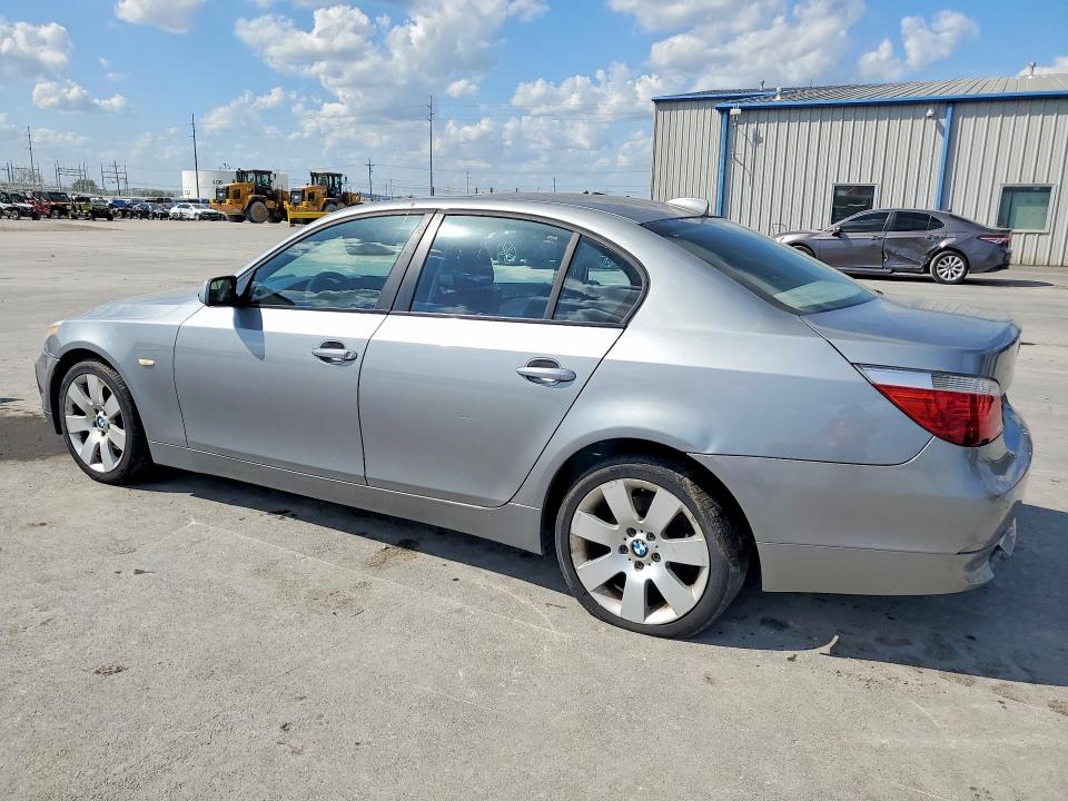 2006 BMW 5 series VIN WBANF73536CG69813 COPART salvage auction — MECHANICAL, Ok - Certificate Of Title (P), sold $250 on 2026-07-08 (photo 2)