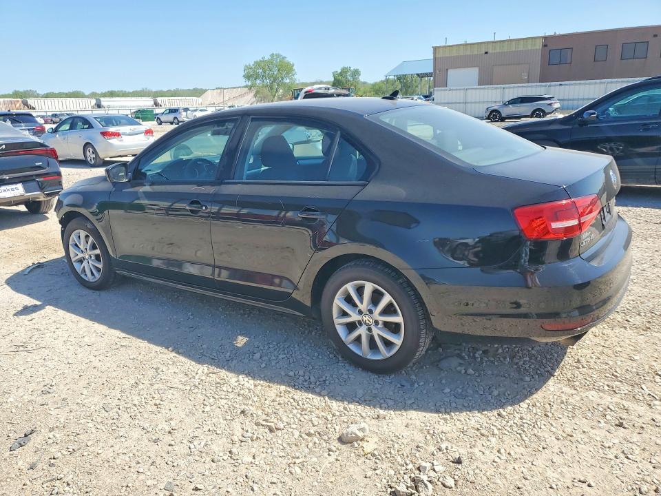 2015 Volkswagen Jetta VIN 3VWD17AJXFM407017 COPART salvage auction — FRONT END, Ks - Cert Of Title-Salvage, sold $650 on 2026-07-02 (photo 2)