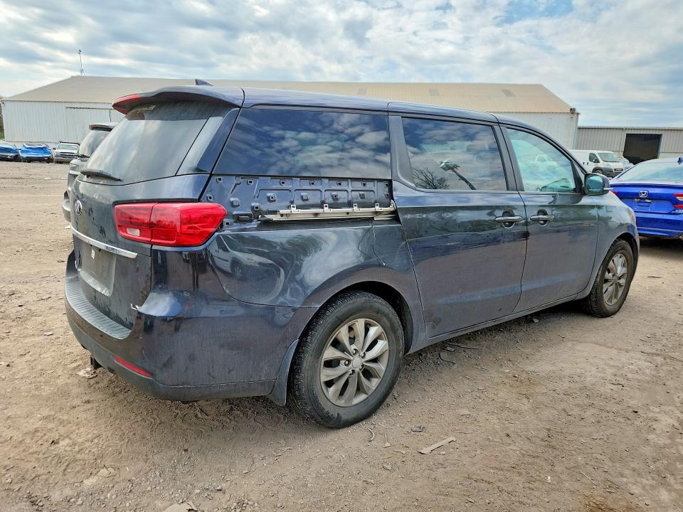 2019 Kia SEDONA VIN KNDMB5C14K6526645 COPART salvage auction — REAR END, Pa - Cert Of Title, sold $1,300 on 2026-07-11 (photo 3)