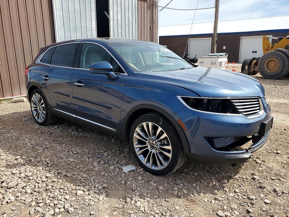 2018 Lincoln Mkx VIN 2LMPJ8LRXJBL41944 COPART salvage auction — FRONT END, Sd - Cert Of Title-Salvage, sold $250 on 2026-07-14 (photo 4)