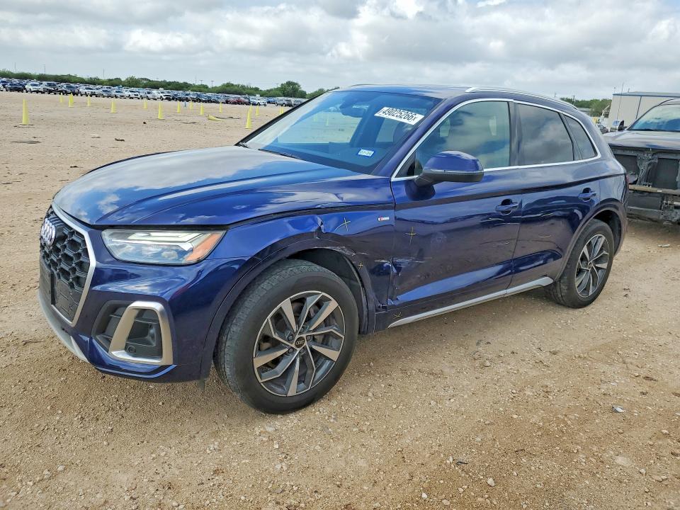 2024 Audi VIN WA1EAAFY9R2025402 COPART salvage auction — FRONT END, Tx - Salvage Vehicle Title, sold $16,100 on 2026-07-02 (photo 1)