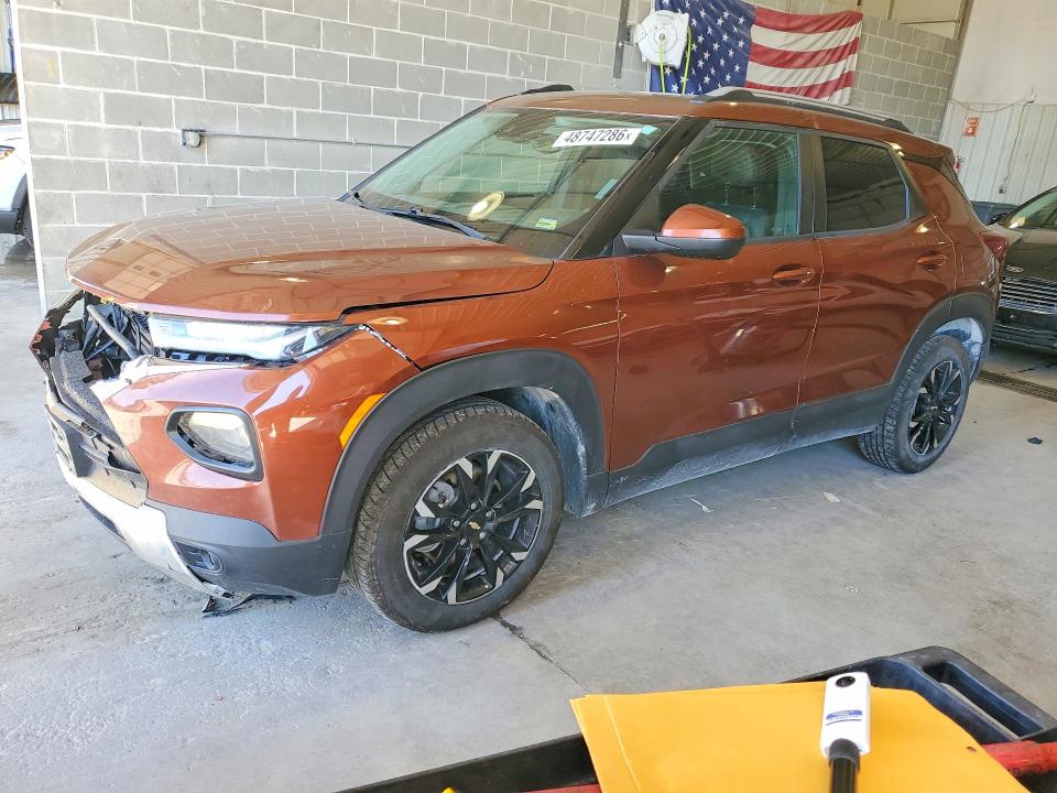 2021 Chevrolet Trailblazer VIN KL79MPS23MB061532 COPART salvage auction — FRONT END, Mo - Salvage Certificate Of Title, sold $1,850 on 2026-07-28 (photo 1)