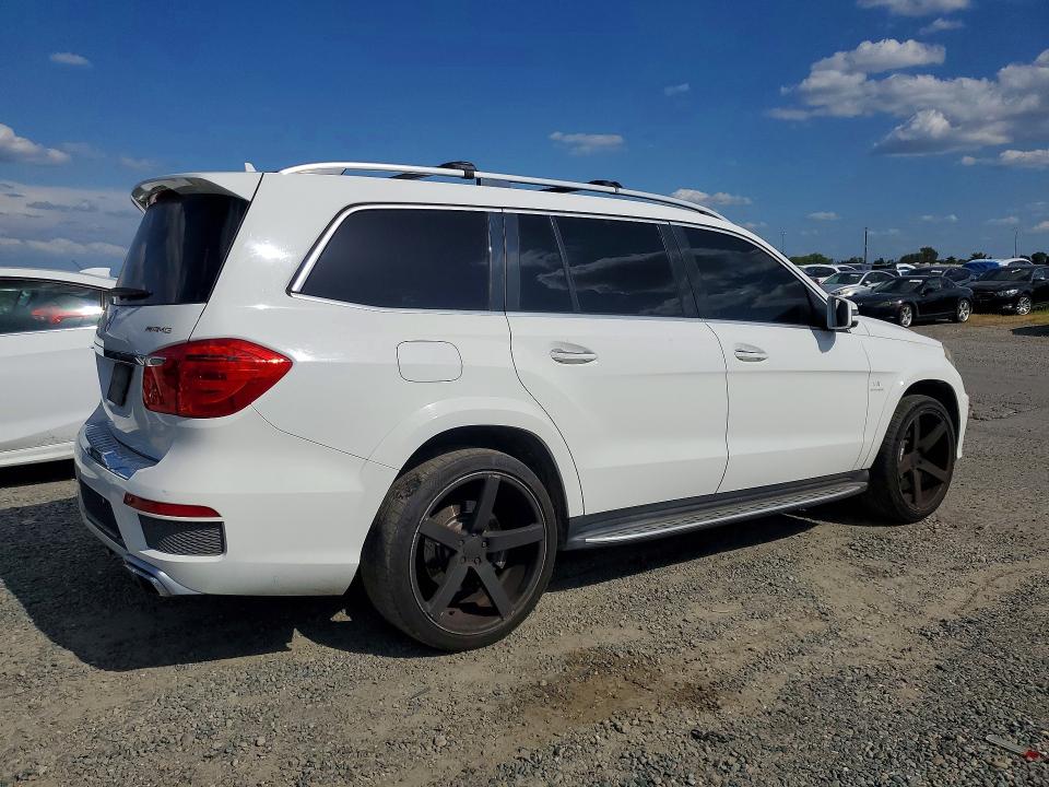 2016 Mercedes-benz Gl-klasse VIN 4JGDF7EE3GA670753 COPART salvage auction — FRONT END, Ca - Salvage Certificate (P), sold $7,600 on 2026-07-07 (photo 3)