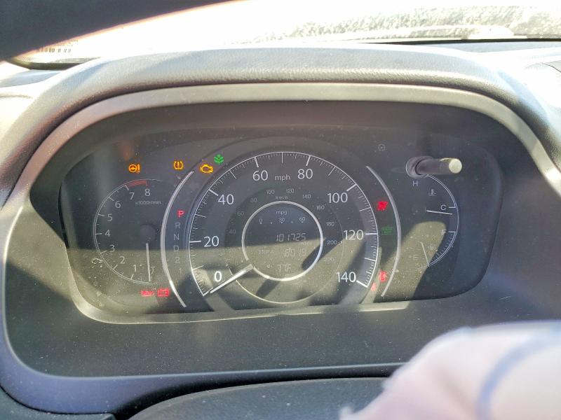 2014 Honda Cr-v VIN 2HKRM3H31EH538633 COPART salvage auction — FRONT END, AZ - CERT OF TITLE - SALVAGE, sold $2,600 on 2026-07-02 (photo 9)