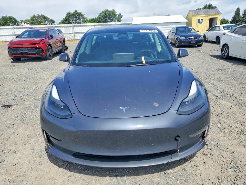 2023 Tesla Model 3 VIN 5YJ3E1EA9PF590524 COPART salvage auction — SIDE, Ca - Salvage Certificate, sold $8,700 on 2026-09-01 (photo 5)