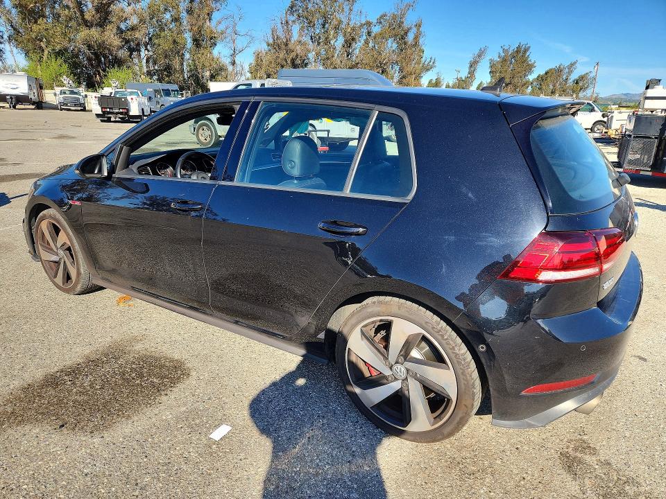 2018 Volkswagen Gti VIN 3VW447AU5JM256016 COPART salvage auction — SIDE, Ca - Salvage Certificate, sold $7,800 on 2026-07-07 (photo 2)