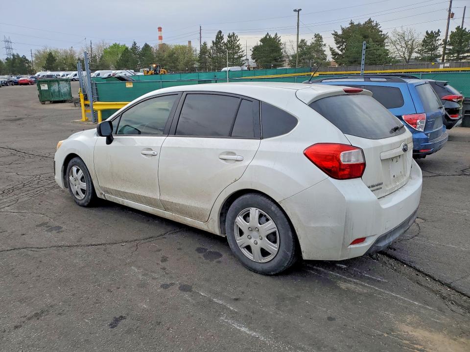 2014 Subaru Impreza VIN JF1GPAA65EH334767 COPART salvage auction — HAIL, Tx - Certificate Of Title, sold $2,050 on 2026-07-28 (photo 2)