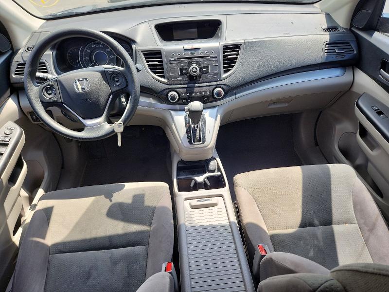 2012 Honda Cr-v VIN 3CZRM3H54CG704788 COPART salvage auction — REAR END, Tx - Salvage Vehicle Title, sold $3,750 on 2026-07-09 (photo 8)