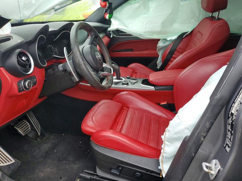 2021 Alfa romeo Stelvio VIN ZASPAKBN0M7D18043 COPART salvage auction — FRONT END, Qc - Gravement Accidente, sold $3,200 on 2026-07-07 (photo 7)