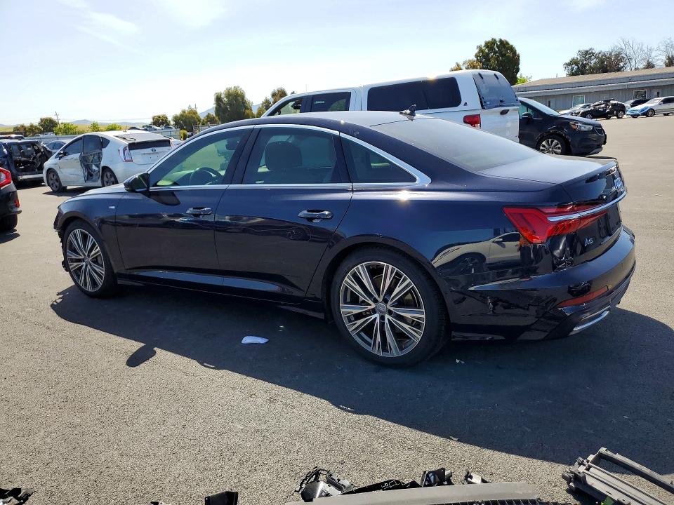 2019 Audi A6 VIN WAUL2AF26KN057702 COPART salvage auction — FRONT END, Ca - Salvage Certificate, sold $11,400 on 2026-07-13 (photo 2)