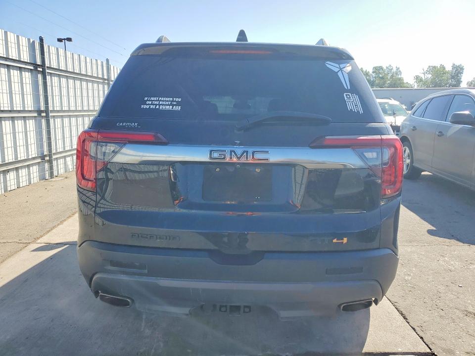 2021 Gmc Acadia VIN 1GKKNLLS5MZ204825 COPART salvage auction — FRONT END, Ca - Salvage Certificate, sold $4,050 on 2026-07-09 (photo 6)