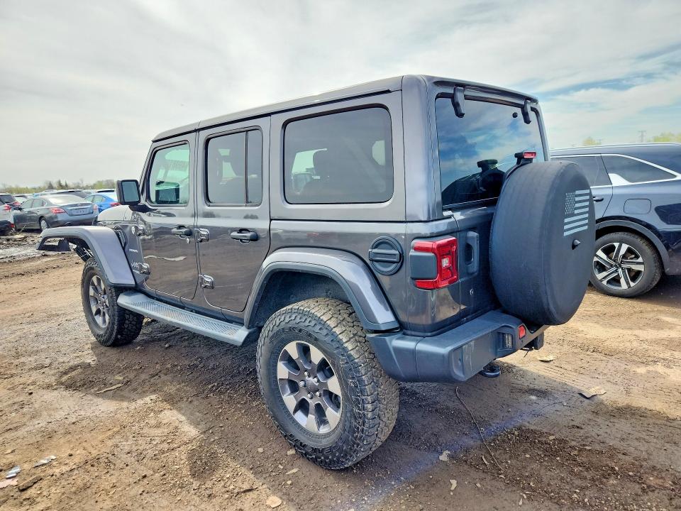 2018 Jeep Wrangler / VIN 1C4HJXEG5JW268507 COPART salvage auction — FRONT END, IL - SALVAGE CERTIFICATE, sold $11,600 on 2026-07-09 (photo 2)