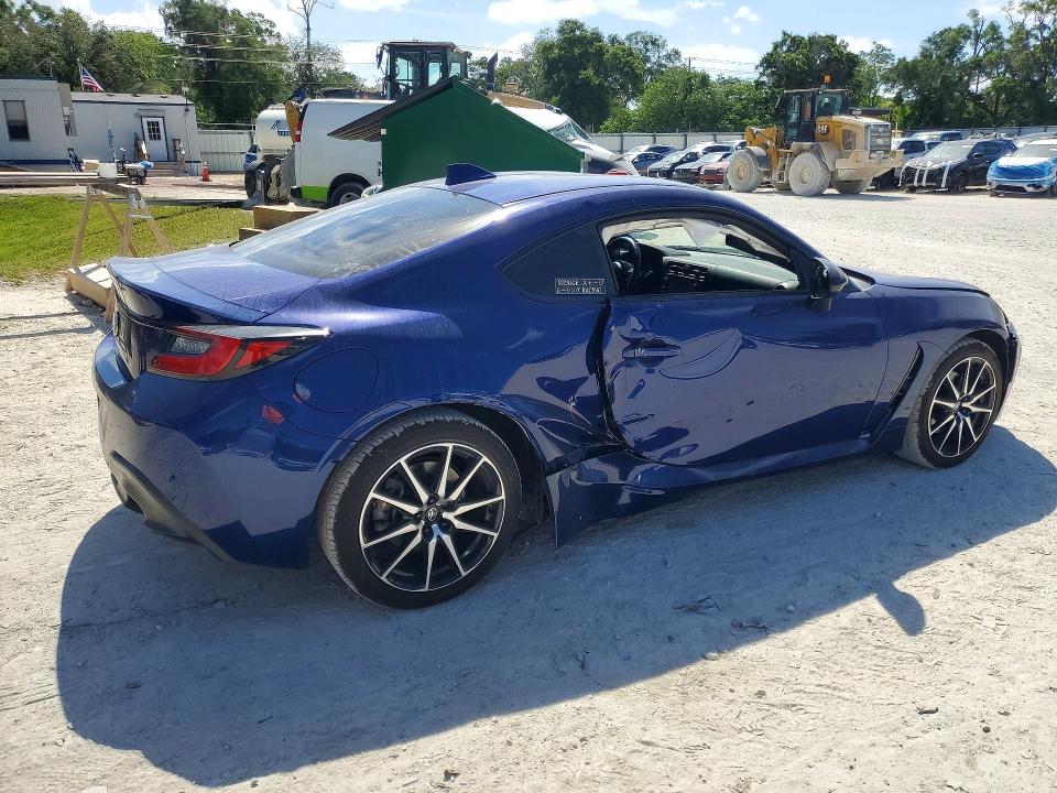 2022 Toyota Gr 86 VIN JF1ZNBB11N9755614 COPART salvage auction — FRONT END, Fl - Cert Of Title Slvg Rebuildable, sold $8,300 on 2026-08-18 (photo 3)