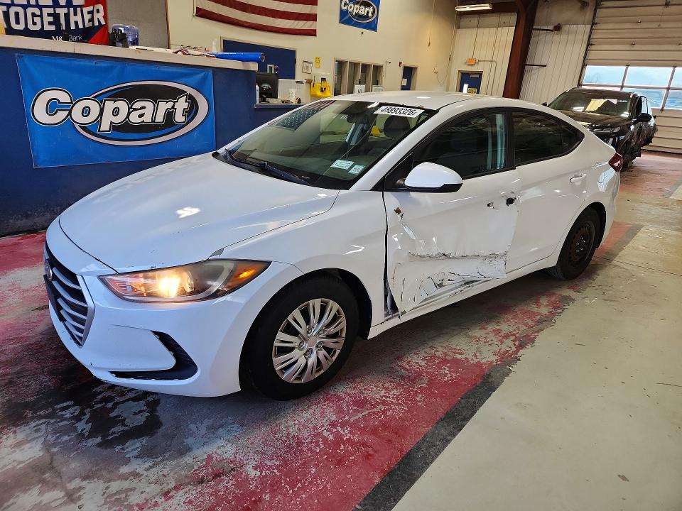 2017 Hyundai Elantra VIN 5NPD74LF7HH088094 COPART salvage auction — SIDE, Ny - Mv-907A Salvage Certificate, sold $1,300 on 2026-07-06 (photo 1)