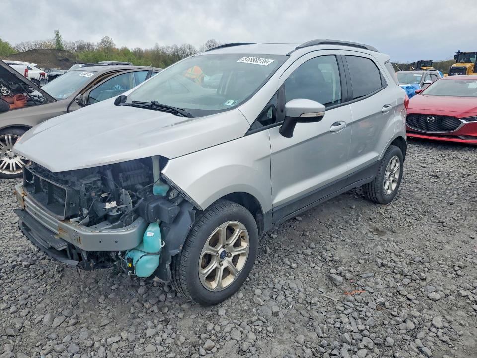 2020 Ford Ecosport VIN MAJ6S3GL7LC334444 COPART salvage auction — FRONT END, Pa - Certificate Of Salvage, sold $1,550 on 2026-07-28 (photo 1)