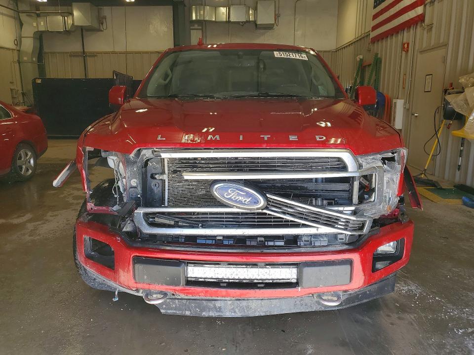 2020 Ford F-150 VIN 1FTEW1EG6LFB16935 COPART salvage auction — FRONT END, Wy - Cert Of Title-Salvage, sold $14,000 on 2026-07-29 (photo 5)
