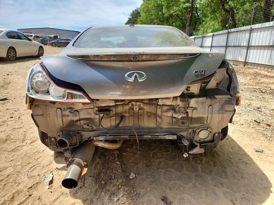 2012 Infiniti G37 VIN JN1CV6EL9CM472329 COPART salvage auction — REAR END, GA - CERT OF TITLE-SALVAGE, sold $2,050 on 2026-07-24 (photo 6)