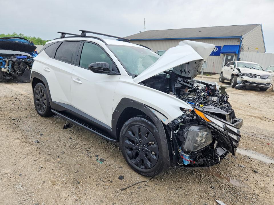 2024 Hyundai Tucson VIN KM8JFCDE2RU298076 COPART salvage auction — FRONT END, Ky - Cert Of Title-Salvage, sold $3,900 on 2026-07-24 (photo 4)