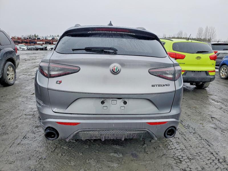 2021 Alfa romeo Stelvio VIN ZASPAKBN0M7D18043 COPART salvage auction — FRONT END, Qc - Gravement Accidente, sold $3,200 on 2026-07-07 (photo 6)