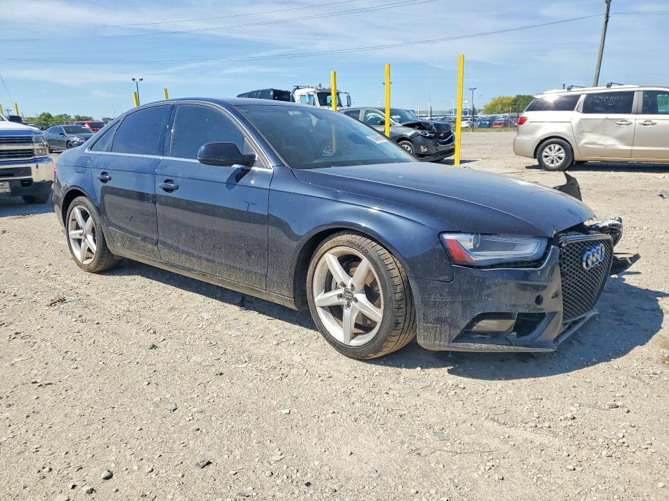 2013 Audi A4 VIN WAUFFAFL4DN019351 COPART salvage auction — FRONT END, In - Cert Of Title-Salvage Title, sold $150 on 2026-07-07 (photo 4)