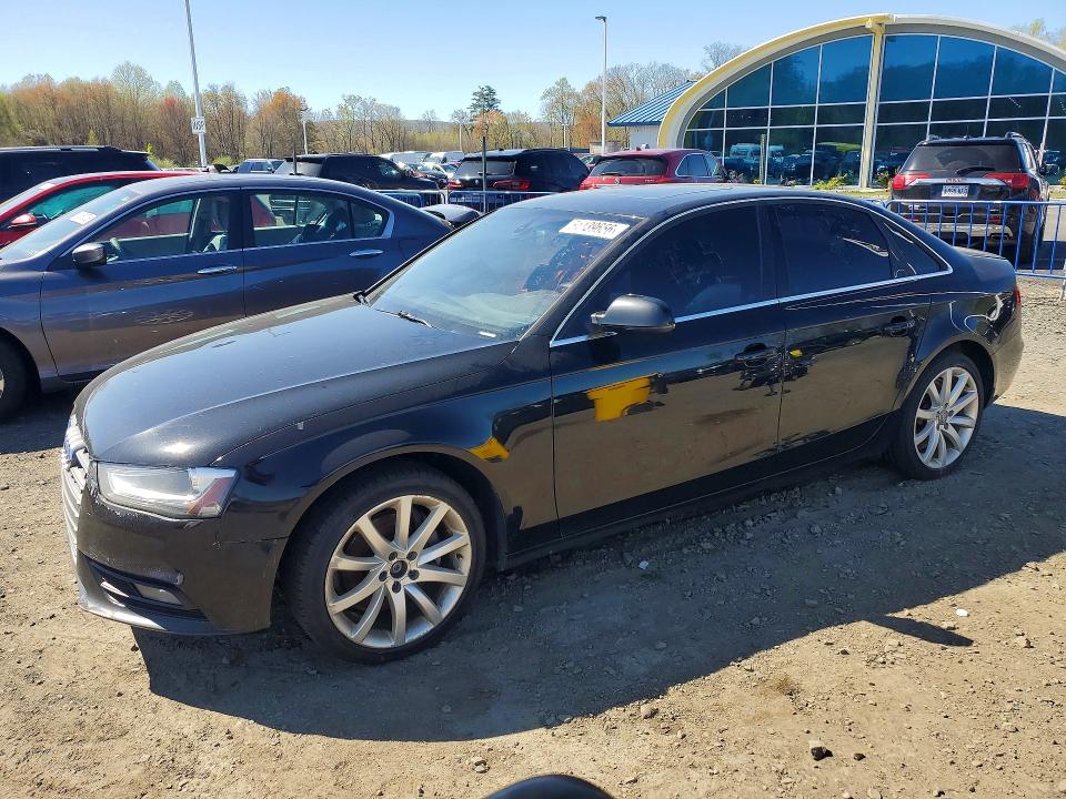 2013 Audi A4 VIN WAUHFAFL0DA185494 COPART salvage auction — REAR END, Fl - Certificate Of Title, sold $1,900 on 2026-07-21 (photo 1)
