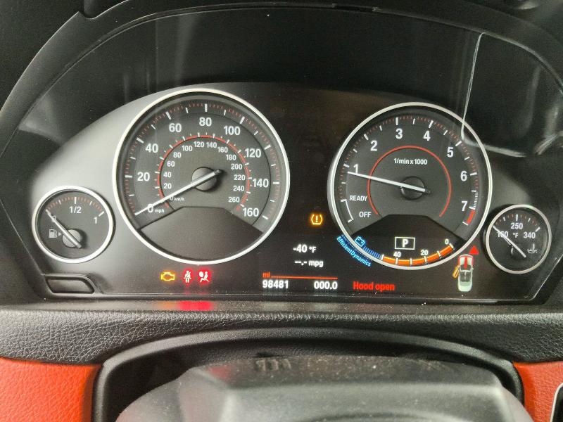 2018 BMW 4 series VIN WBA4Z1C50JEC72251 COPART salvage auction — FRONT END, CA - CERTIFICATE OF TITLE, sold $3,700 on 2026-07-09 (photo 9)