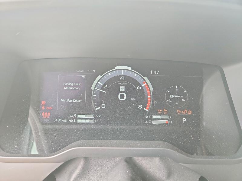 2026 Toyota Tundra VIN 5TFMA5DB4TX360102 COPART salvage auction — FRONT END, Fl - Cert Of Title Slvg Rebuildable, sold $31,000 on 2026-07-14 (photo 9)