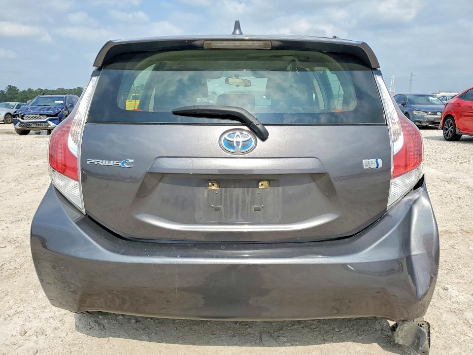 2015 Toyota Prius VIN JTDKDTB39F1104818 COPART salvage auction — SIDE, Tx - Salvage Vehicle Title, sold $725 on 2026-07-14 (photo 6)