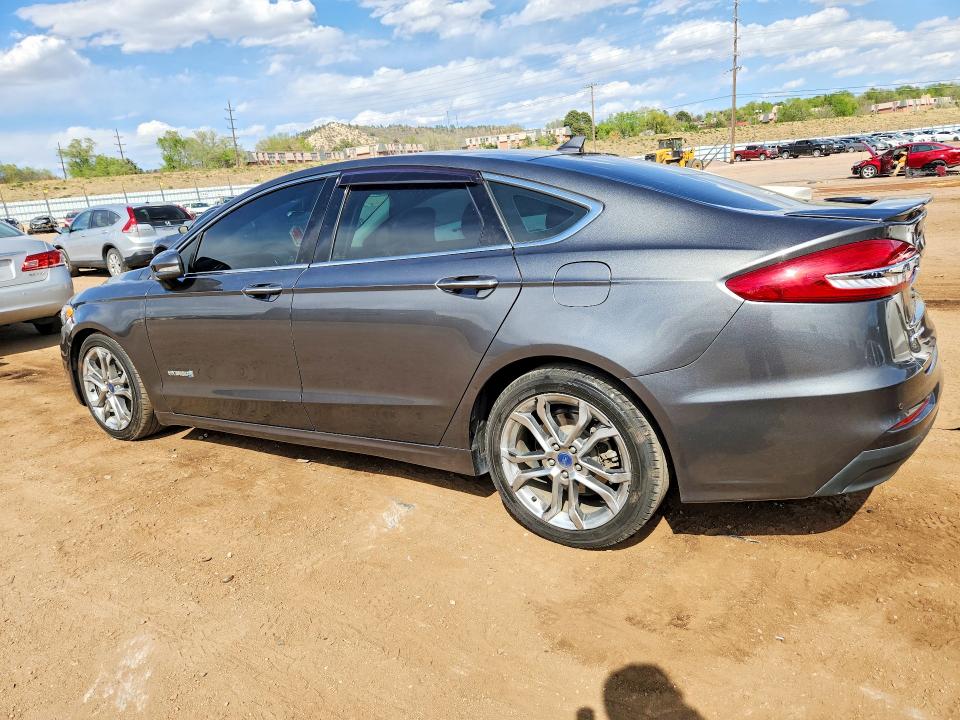 2019 Ford Fusion VIN 3FA6P0RU3KR240180 COPART salvage auction — SIDE, Co - Salvage Title, sold $3,900 on 2026-07-02 (photo 2)