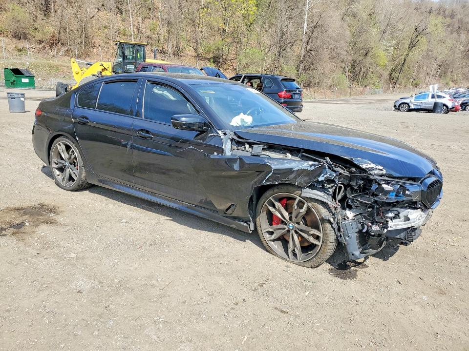 2021 BMW M5 VIN WBA13BK00MCF05464 COPART salvage auction — FRONT END, Salvage Title, sold $13,000 on 2026-07-14 (photo 4)