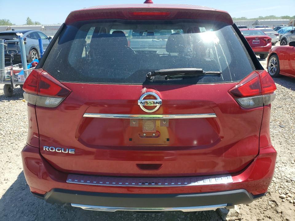 2017 Nissan Rogue VIN JN8AT2MT7HW405927 COPART salvage auction — HAIL, Mo - Salvage Certificate Of Title, sold $3,700 on 2026-07-28 (photo 6)