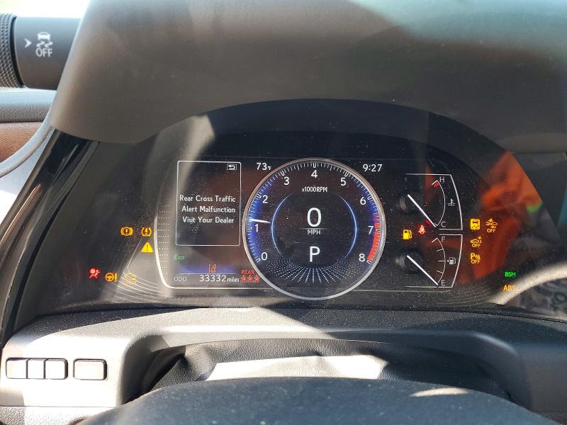 2023 Lexus ES VIN 58ADZ1B17PU148639 COPART salvage auction — REAR END, Md - Cert Of Salvage > 75% Damage, sold $225 on 2026-07-03 (photo 9)