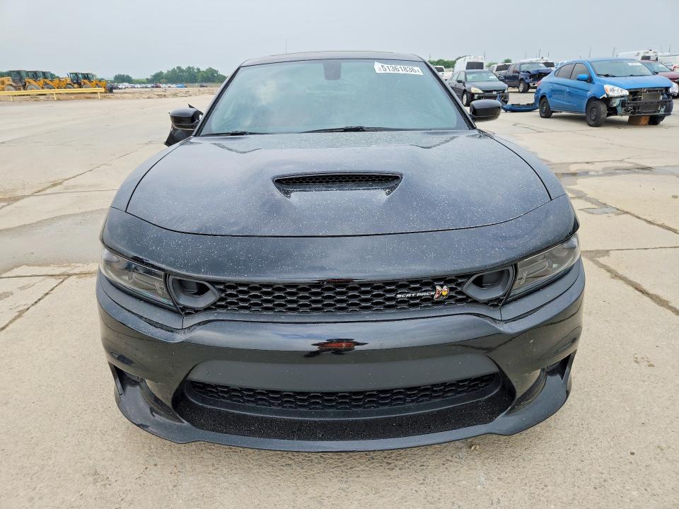 2022 Dodge Charger VIN 2C3CDXGJ7NH262341 COPART salvage auction — REAR END, Tx - Certificate Of Title, sold $23,700 on 2026-07-02 (photo 5)
