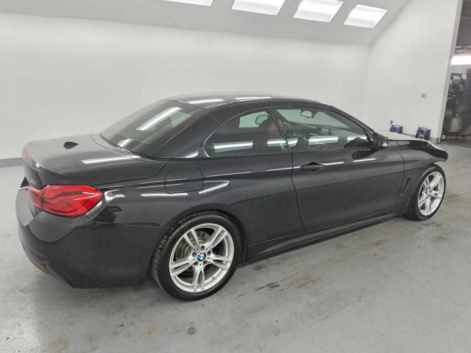 2018 BMW 4 series VIN WBA4Z1C50JEC72251 COPART salvage auction — FRONT END, CA - CERTIFICATE OF TITLE, sold $3,700 on 2026-07-09 (photo 3)
