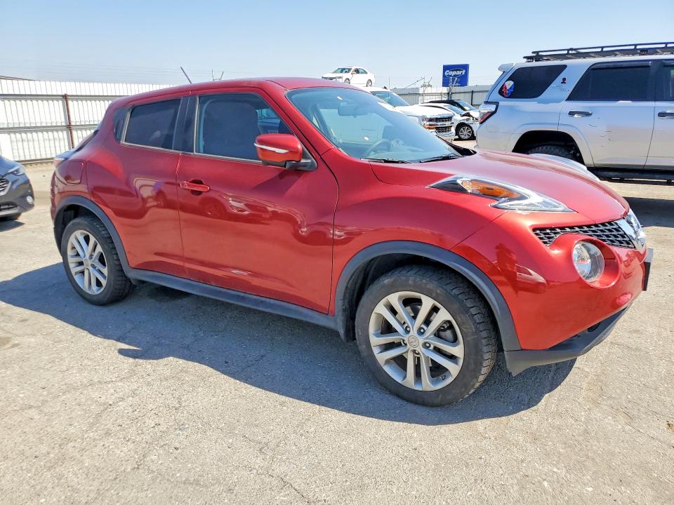 2016 Nissan Juke VIN JN8AF5MV0GT650823 COPART salvage auction — FRONT END, Wv - Salvage Certificate, sold $800 on 2026-07-24 (photo 4)