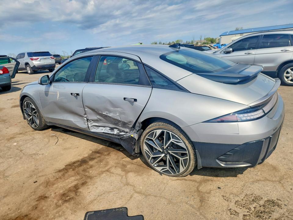 2024 Hyundai Ioniq 6 VIN KMHM34AC5RA076762 COPART salvage auction — REAR END, Pa - Cert Of Title, sold $10,700 on 2026-07-14 (photo 2)