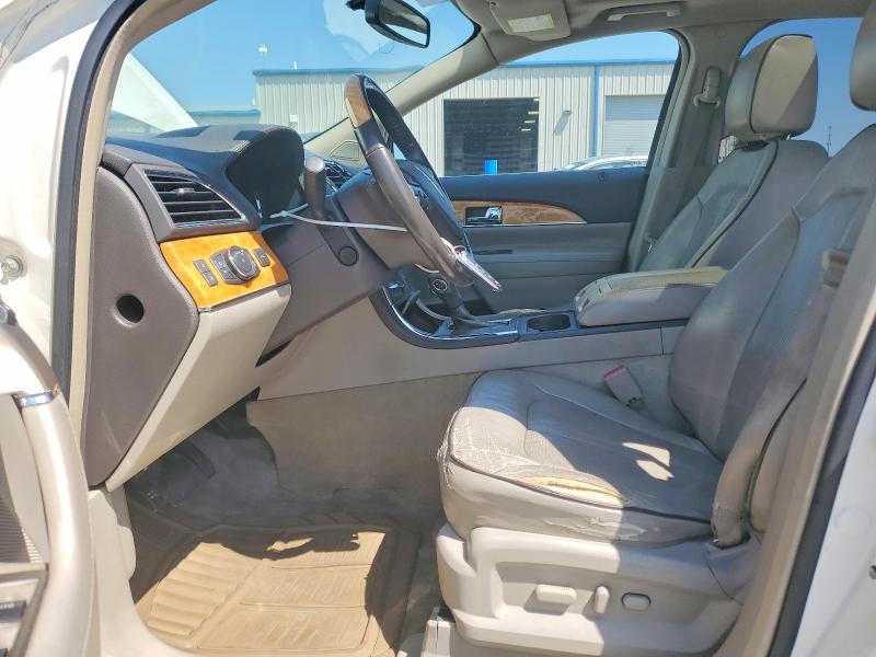 2012 Lincoln Mkx VIN 2LMDJ8JK9CBL10602 COPART salvage auction — FRONT END, Id - Salvage Certificate Of Title, sold $925 on 2026-07-23 (photo 7)
