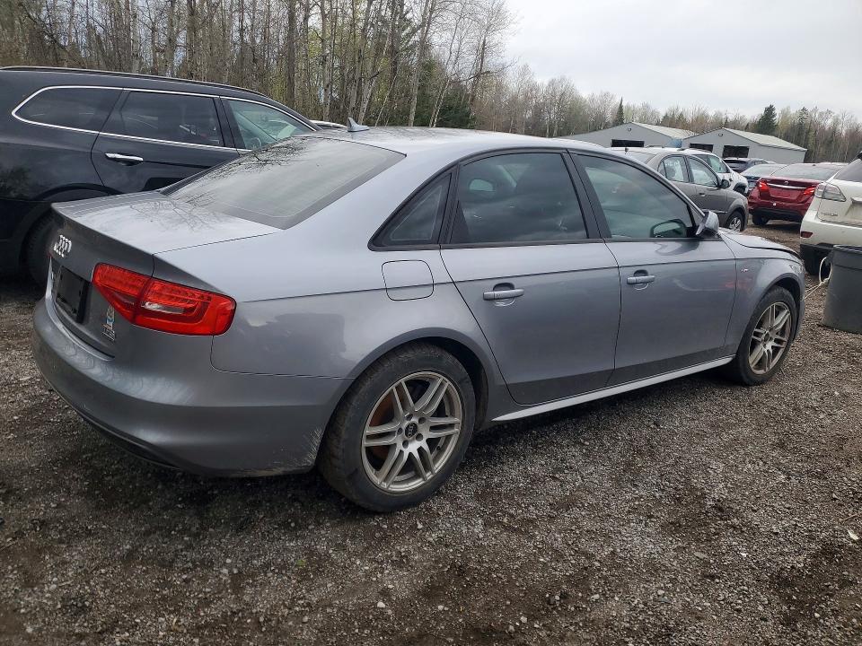 2016 Audi A4 VIN WAUBFCFL7GN009136 COPART salvage auction — FRONT END, ON - PERMIT SALVAGE, sold $200 on 2026-07-30 (photo 3)