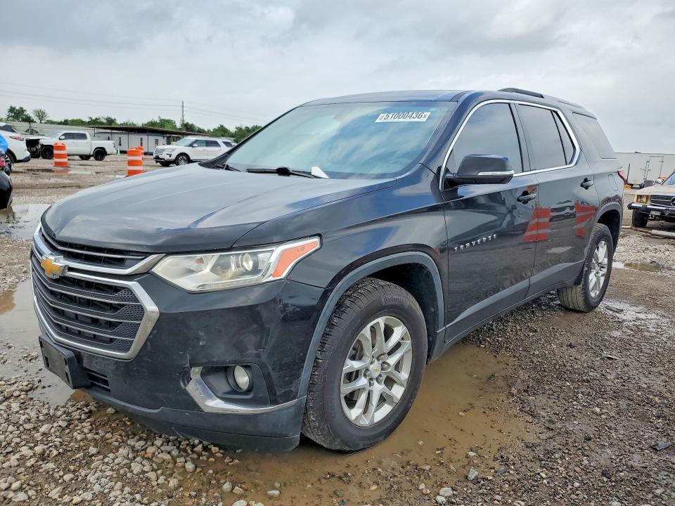 2018 Chevrolet Traverse VIN 1GNERGKW1JJ111861 COPART salvage auction — HAIL, Tx - Certificate Of Title, sold $3,050 on 2026-07-09 (photo 1)