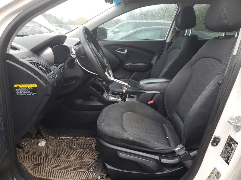 2013 Hyundai Tucson VIN KM8JT3AC7DU718371 COPART salvage auction — FRONT END, On - Permit No Brand - Unfit, sold $900 on 2026-07-28 (photo 7)