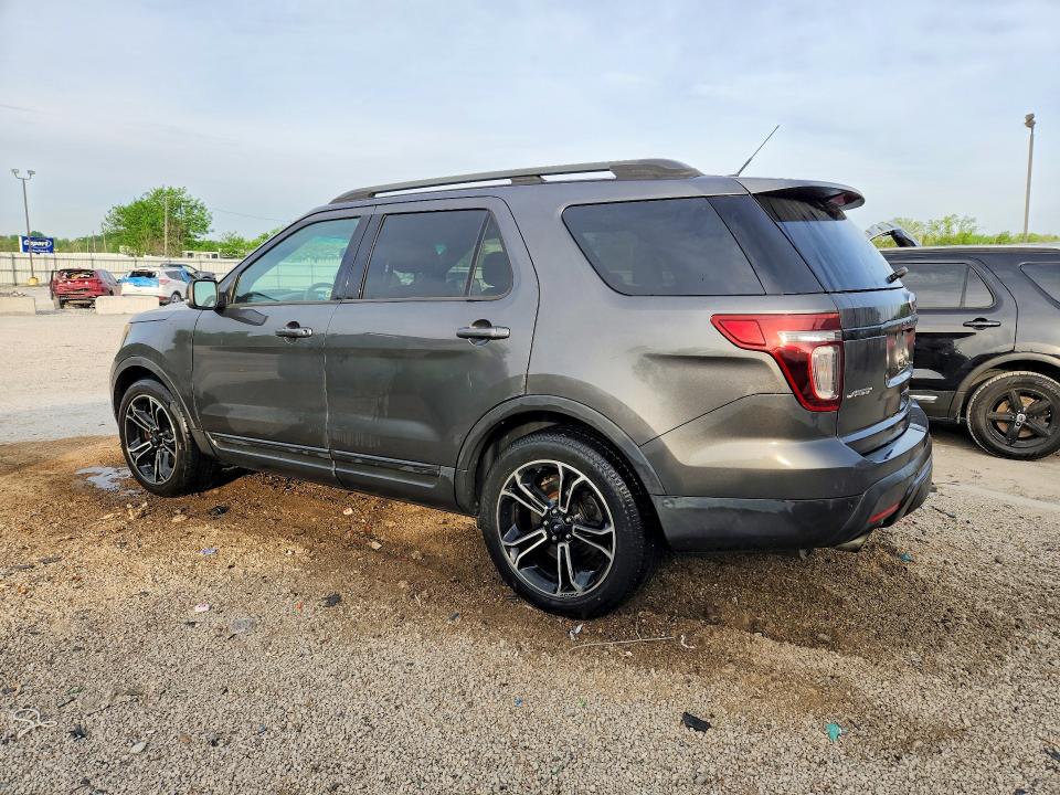 2015 Ford Explorer VIN 1FM5K8GT0FGA99963 COPART salvage auction — REAR END, Ky - Bill Of Sale/Part Only/No Titl, sold $2,300 on 2026-07-02 (photo 2)