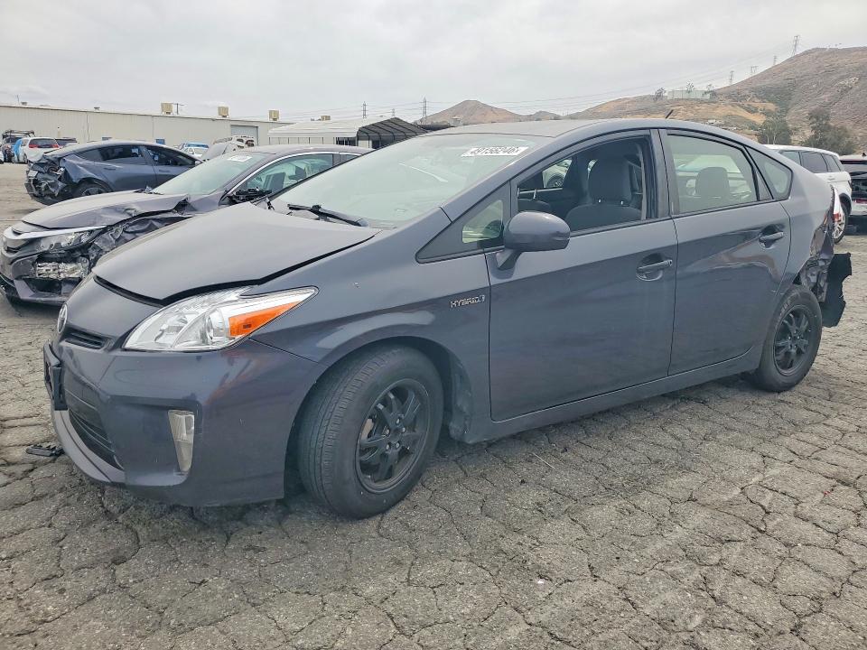 2013 Toyota Prius VIN JTDKN3DU1D1698613 COPART salvage auction — REAR END, Ca - Salvage Certificate, sold $950 on 2026-07-23 (photo 1)