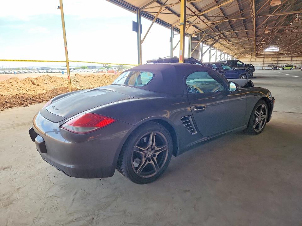 2011 Porsche Boxster VIN WP0CA2A81BU710238 COPART salvage auction — FRONT END, AZ - CERT OF TITLE - SALVAGE, sold $3,650 on 2026-07-13 (photo 3)