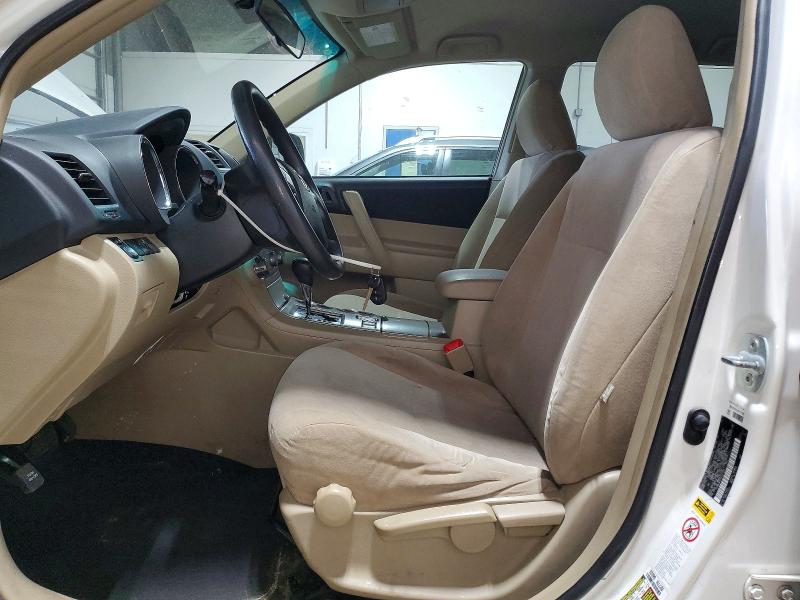 2013 Toyota Highlander VIN 5TDBK3EH7DS231385 COPART salvage auction — FRONT END, Mn - Trailer Registration, sold $2,000 on 2026-07-16 (photo 7)