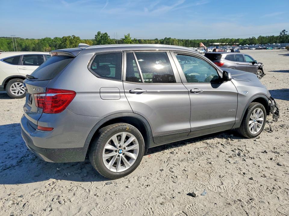 2017 BMW X3 VIN 5UXWX9C37H0T20488 COPART salvage auction — FRONT END, Ga - Cert Of Title-Salvage, sold $925 on 2026-07-29 (photo 3)