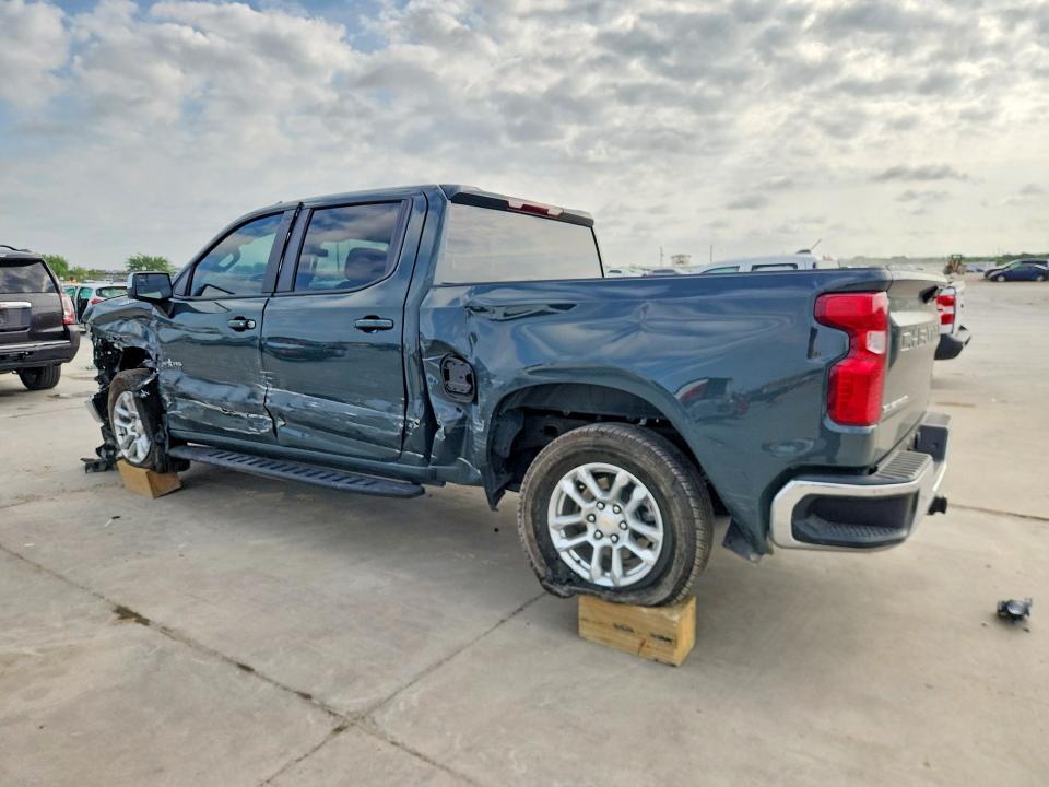 2025 Chevrolet Silverado VIN 1GCPACEK8SZ152212 COPART salvage auction — FRONT END, Tx - Certificate Of Title, sold $10,100 on 2026-07-02 (photo 2)