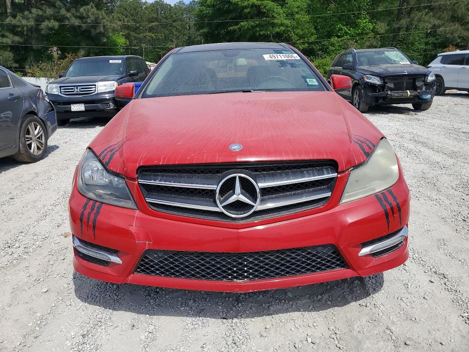 2015 Mercedes-benz C-klasse VIN WDDGJ4HB5FG384338 COPART salvage auction — MECHANICAL, Ga - Certificate Of Title, sold $1,350 on 2026-08-03 (photo 5)